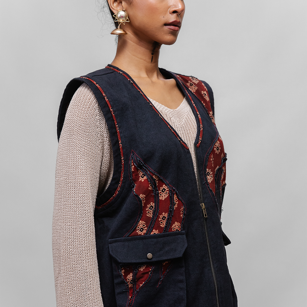 Bagh Utility Vest — mid shot
