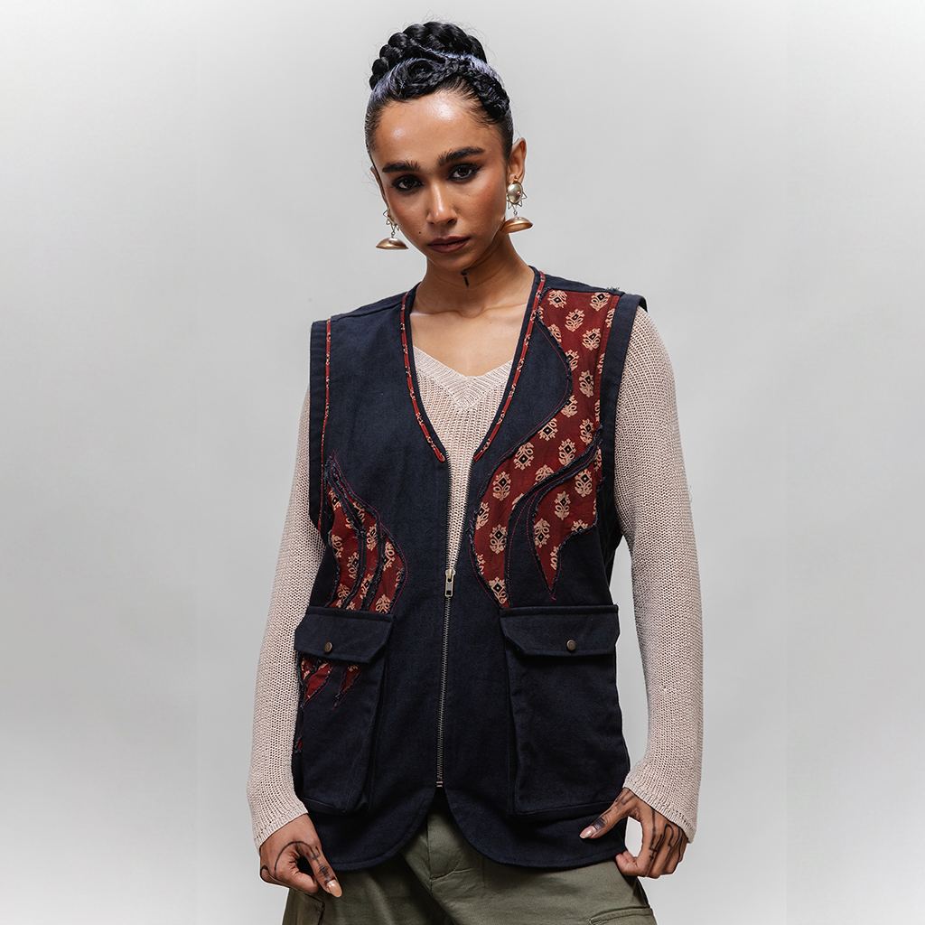 Bagh Utility Vest — mid shot