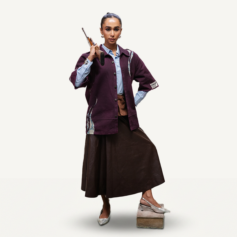 Cheel Overshirt — full look