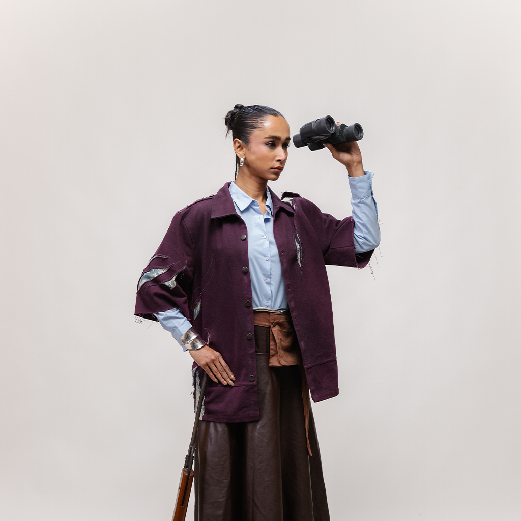 Cheel Overshirt — mid shot