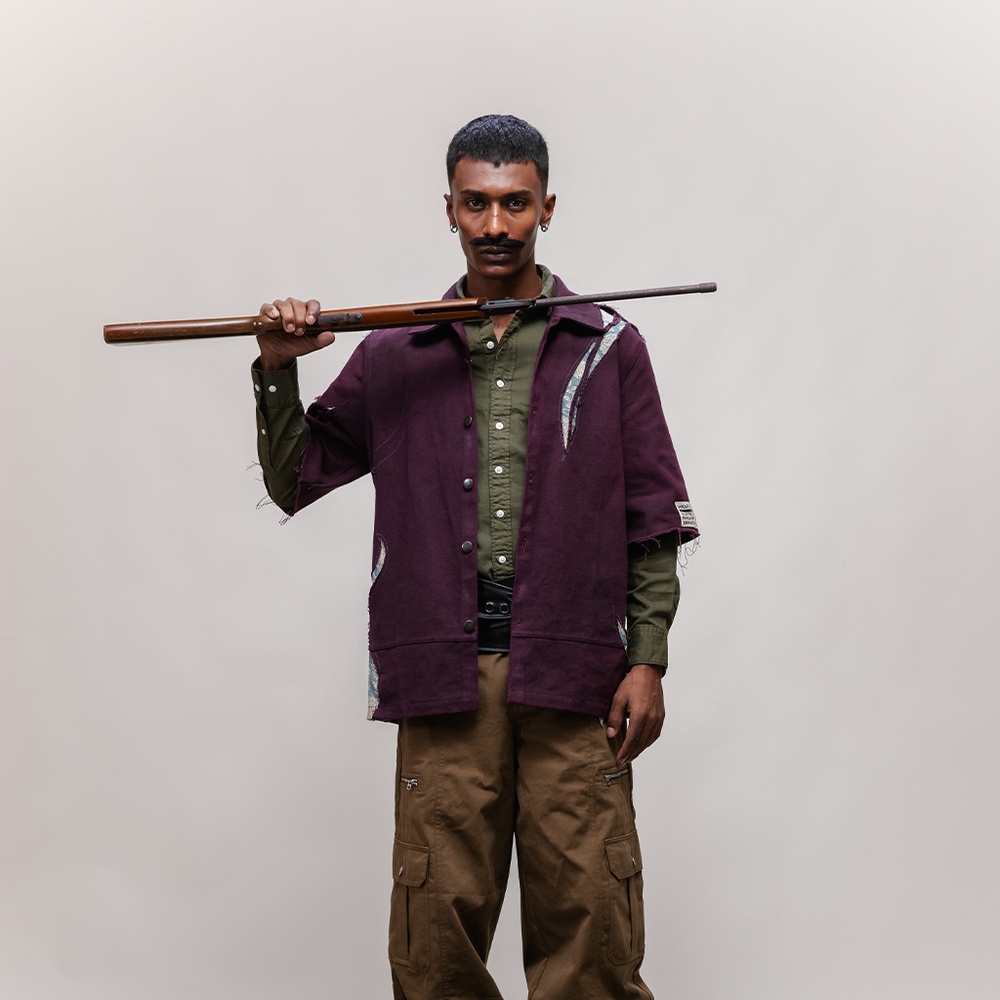 Cheel Overshirt — mid shot
