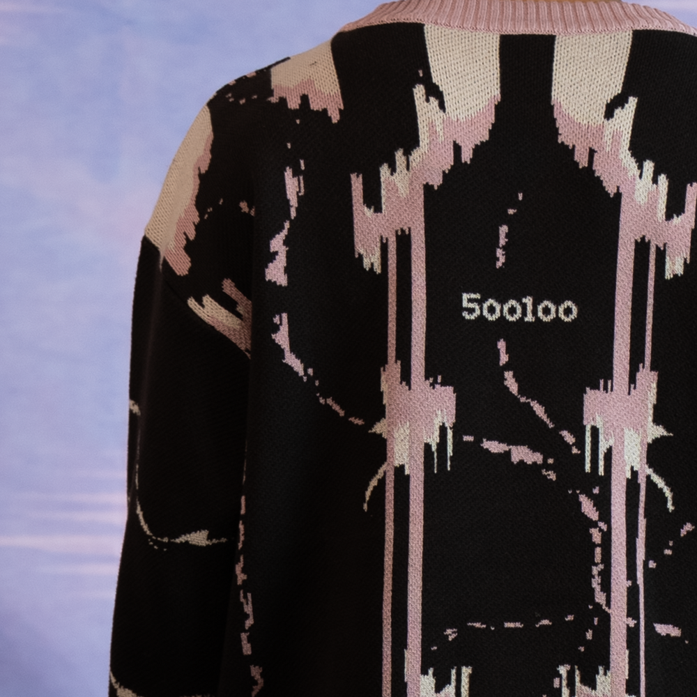 Pocham Pink Knit — detail