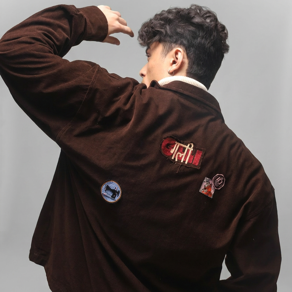 Tambaaku Shirt — Kashmiri aari back patch